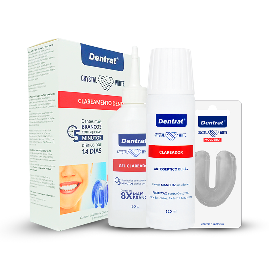 Kit Clareamento Dental Crystal White