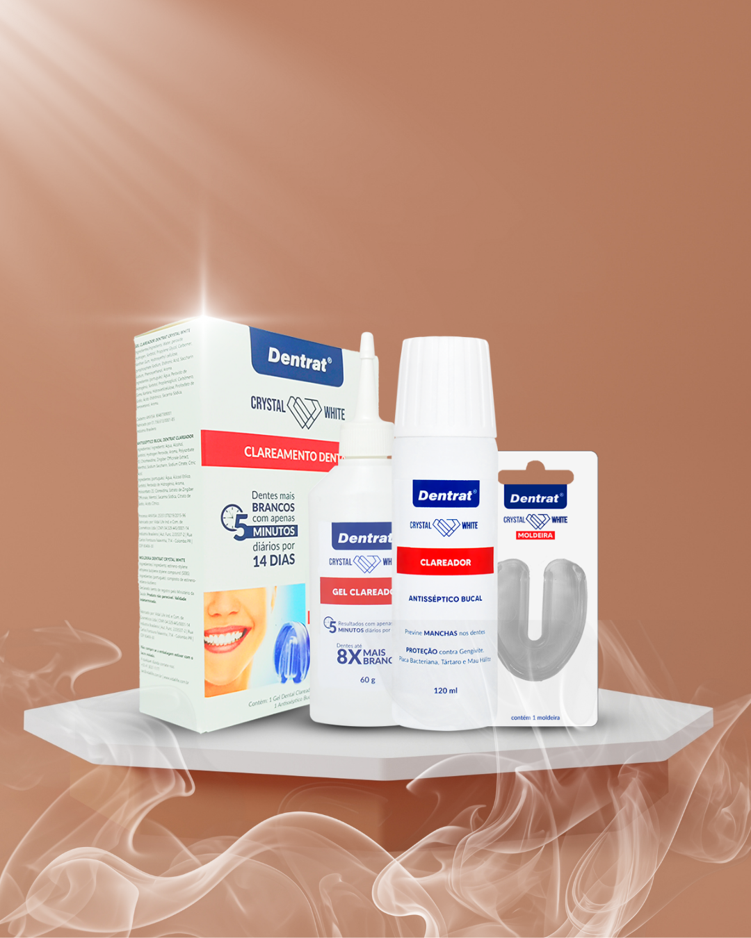 Kit Clareamento Dental Crystal White