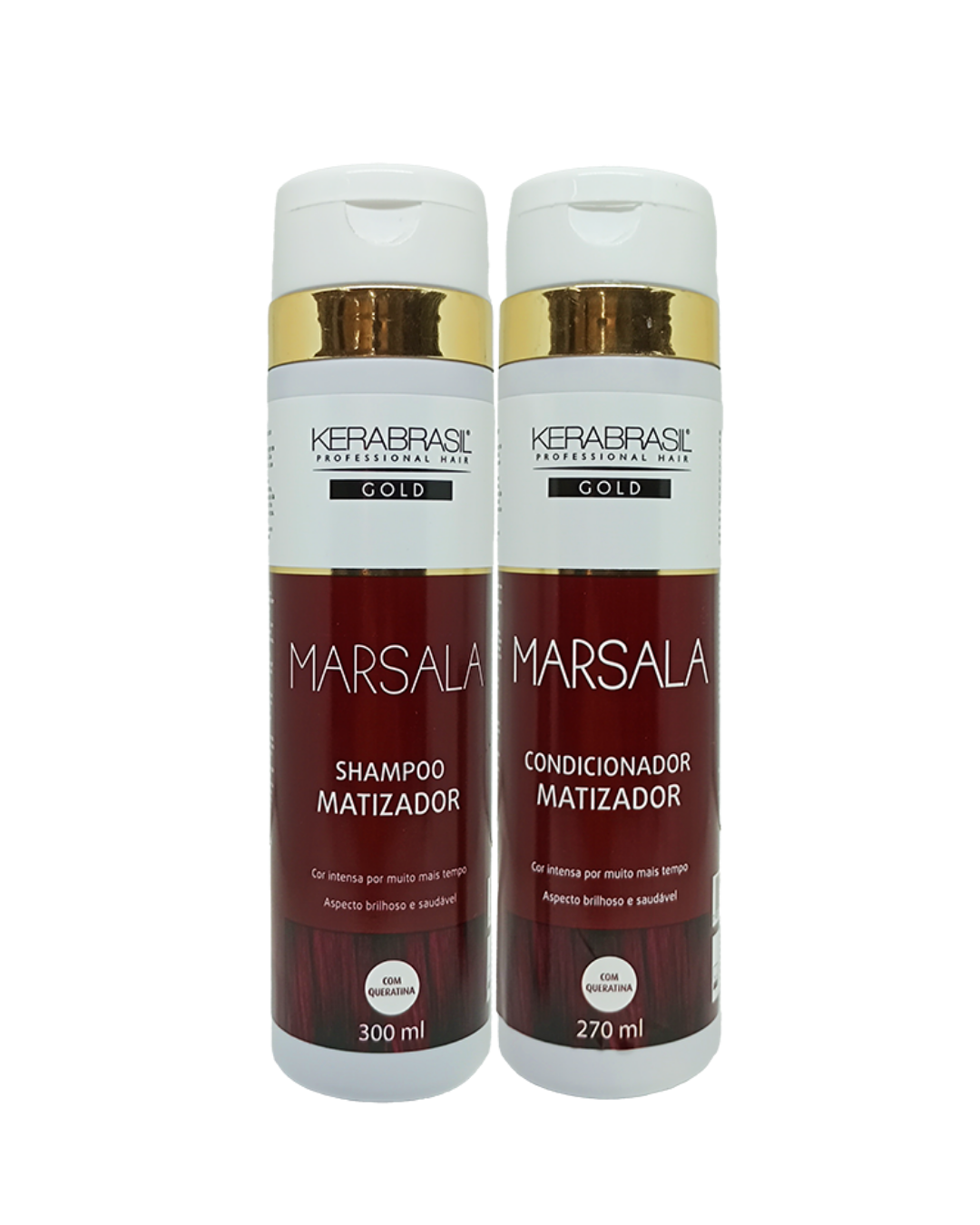 Kit Matizador Marsala Shampoo (300ml) e  ...